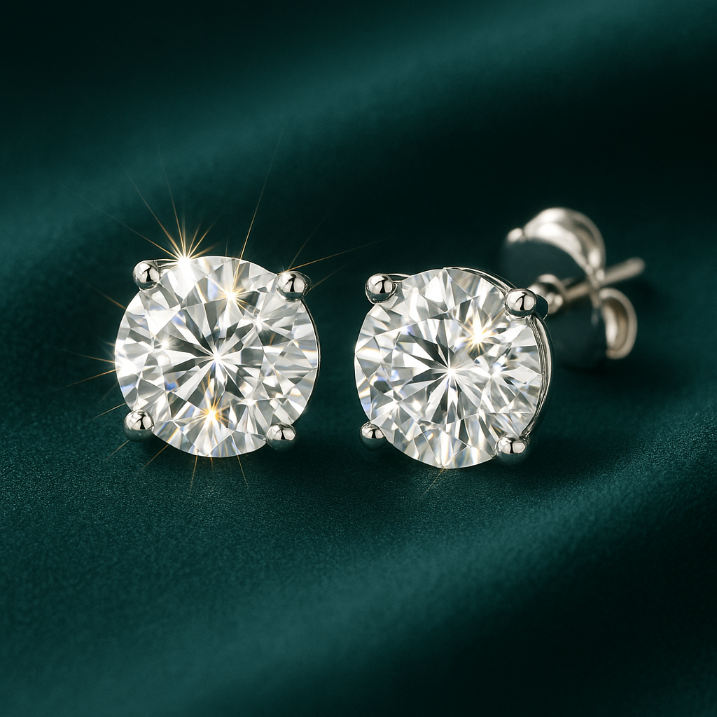 Lab-Grown Diamond Earrings by Doozy Diamonds