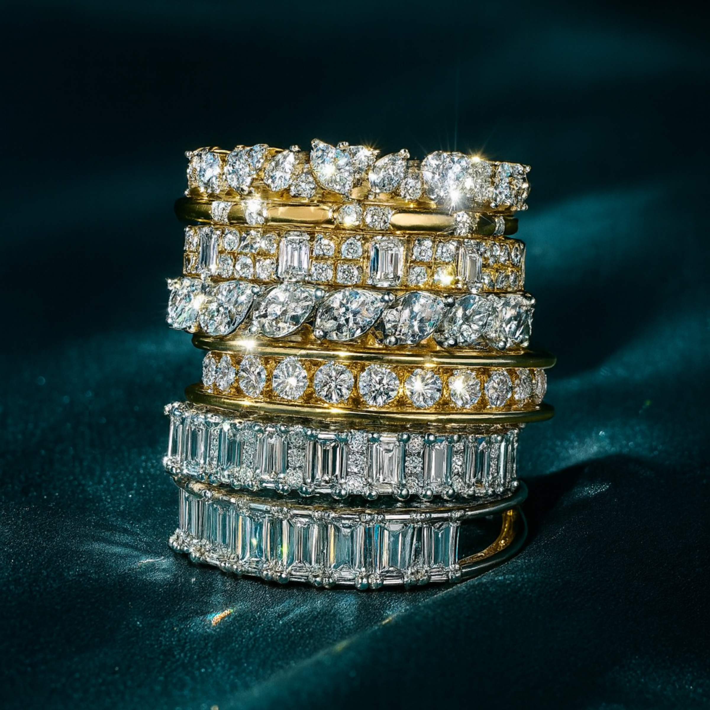 Lab-Grown Diamond Wedding Bands by Doozy Diamonds