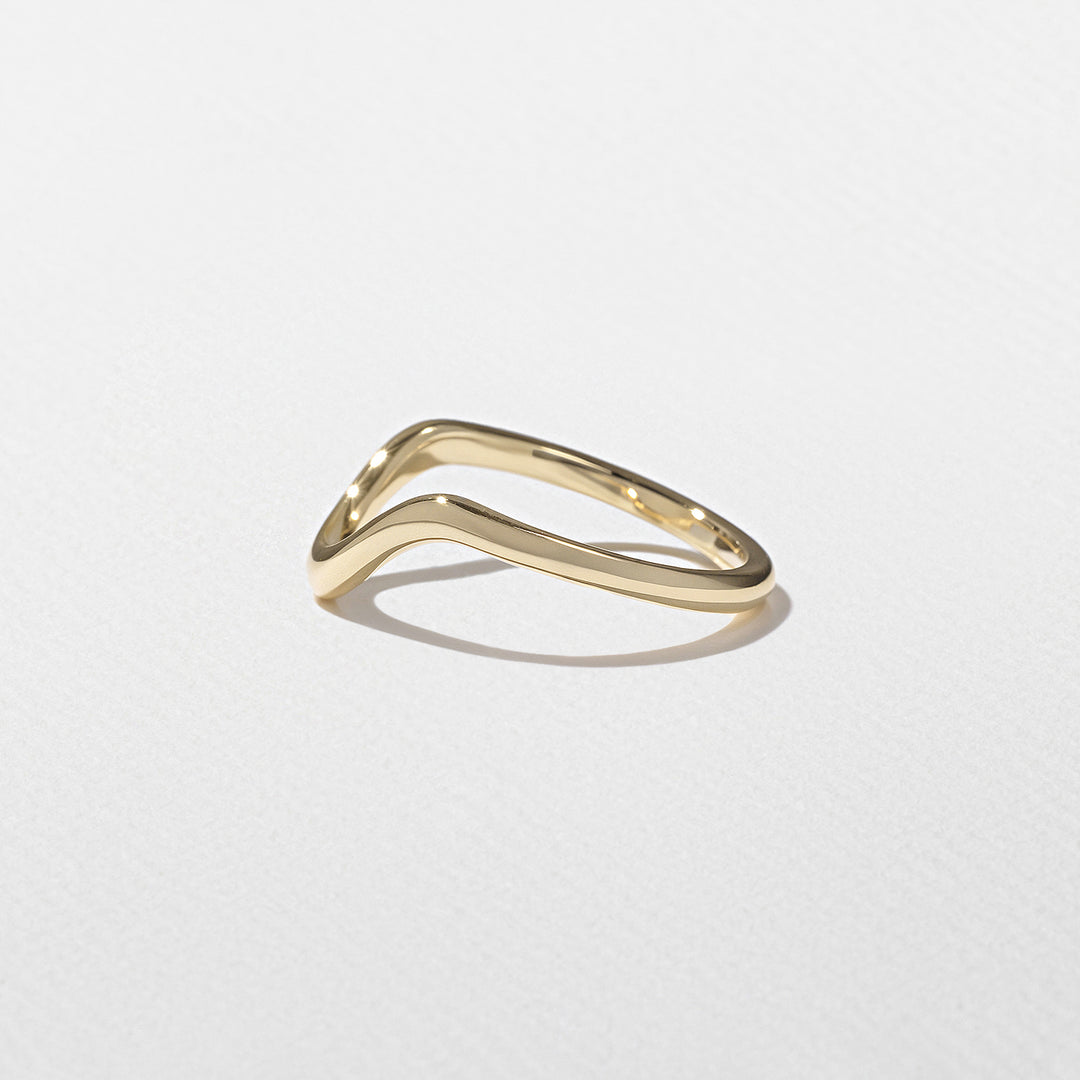 2.0CT Oval E-VS Lab Grown Unique Wave Wedding Ring With Plain Curve Band