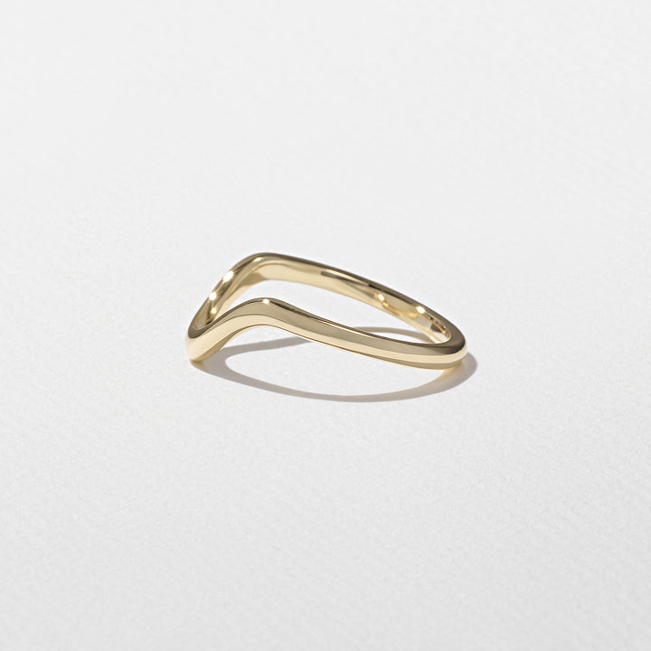 2.0CT Oval E-VS Lab Grown Unique Wave Wedding Ring With Plain Curve Band