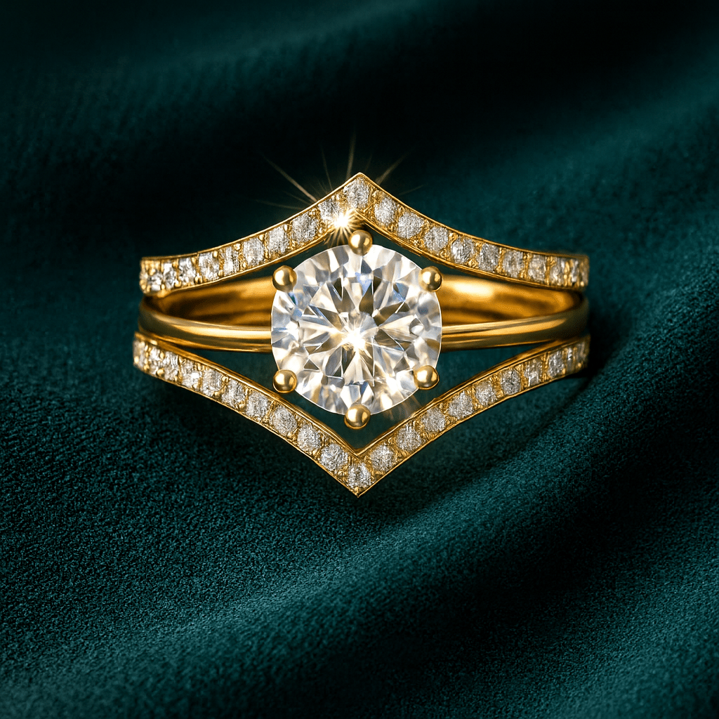 Lab-Grown Bridal Ring Set - Doozy Diamonds