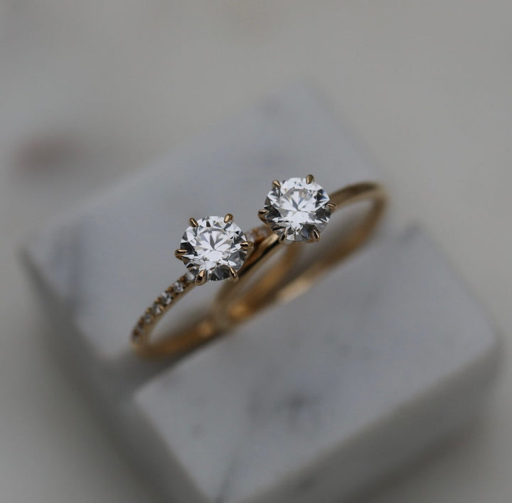 0.75 carat diamond ring,