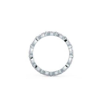 Marquise East-West DE-VS1 Lab Grown Diamond Eternity Band