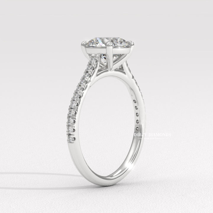 5. Custom IGI Pave Diamond Ring
16. 1 Carat IGI Certified Pave Ring
17. Shop Sustainable Pave Ring