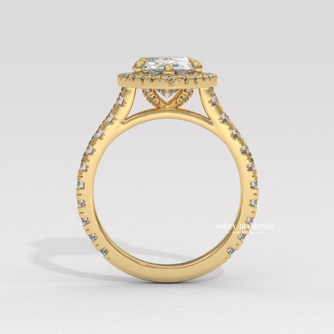 Yellow gold engagement ring
Platinum engagement ring
14k white gold ring
18k yellow gold ring