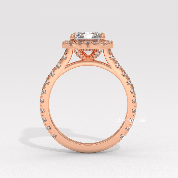 Halo engagement ring
IGI certified diamond ring
E color diamond ring
VS2 clarity diamond ring
Radiant halo ring
Certified engagement ring
