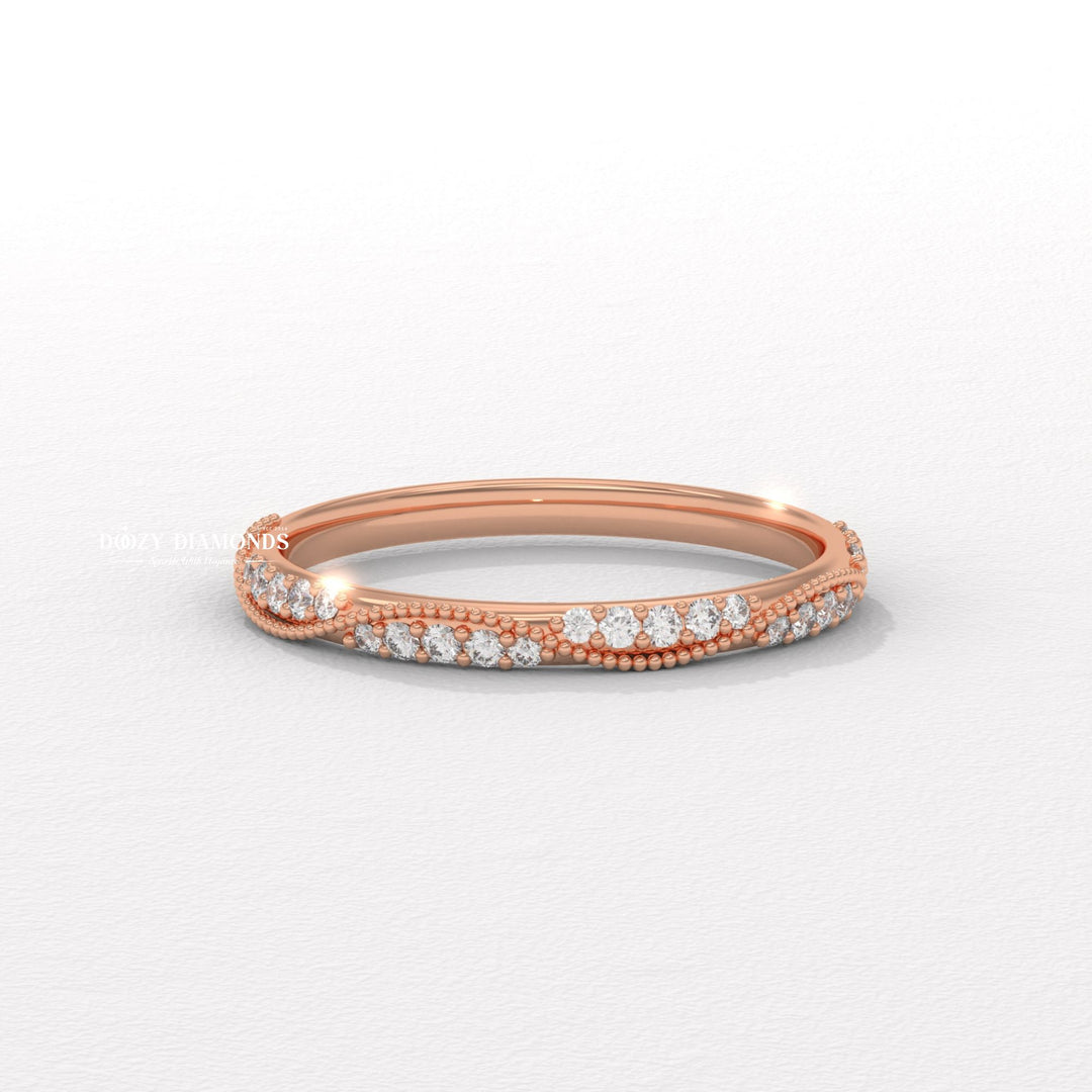 Ethical eternity ring
14k gold vintage band
18k white gold eternity