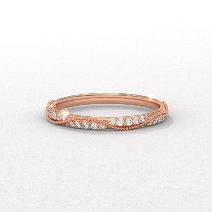Ethical eternity ring
14k gold vintage band
18k white gold eternity