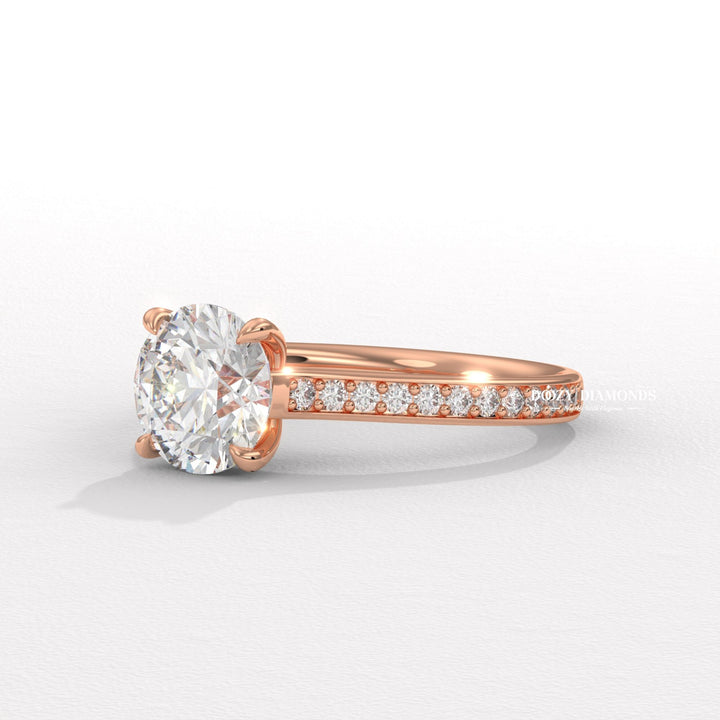 Warm Tone Yellow Gold Jewelry
20. Sustainable Luxury Pave Ring
21. Eco-Conscious Yellow Gold Ring