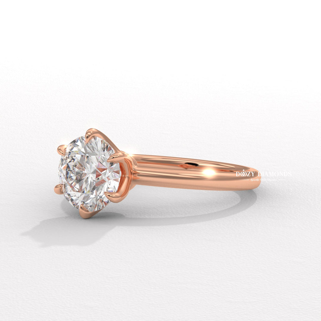 16. Platinum Round Solitaire Ring
17. White Gold Round Solitaire Ring
18. High Clarity VVS Solitaire Ring