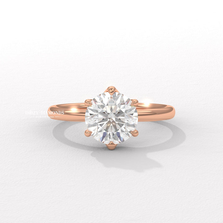 16. 1 Carat Round Diamond Solitaire
17. High Clarity VVS Diamond Ring
18. Elegant White Gold Bridal Ring