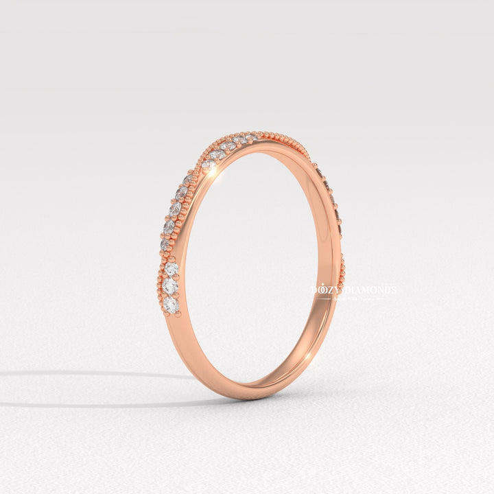 Ethical eternity ring
14k gold vintage band
18k white gold eternity