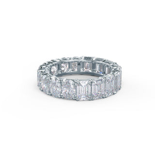 Oval & Emerald DE-VS1 Lab Grown Diamond Eternity Band