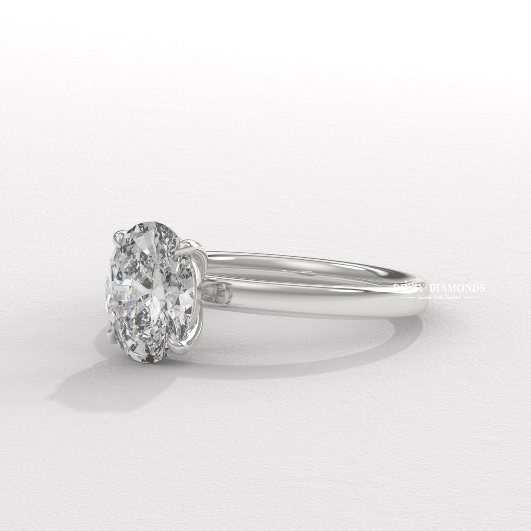 16. 2 Carat Oval IGI Certified Ring
17. Conflict-Free Oval Shape Diamond
18. High Clarity VVS Oval Lab Diamond