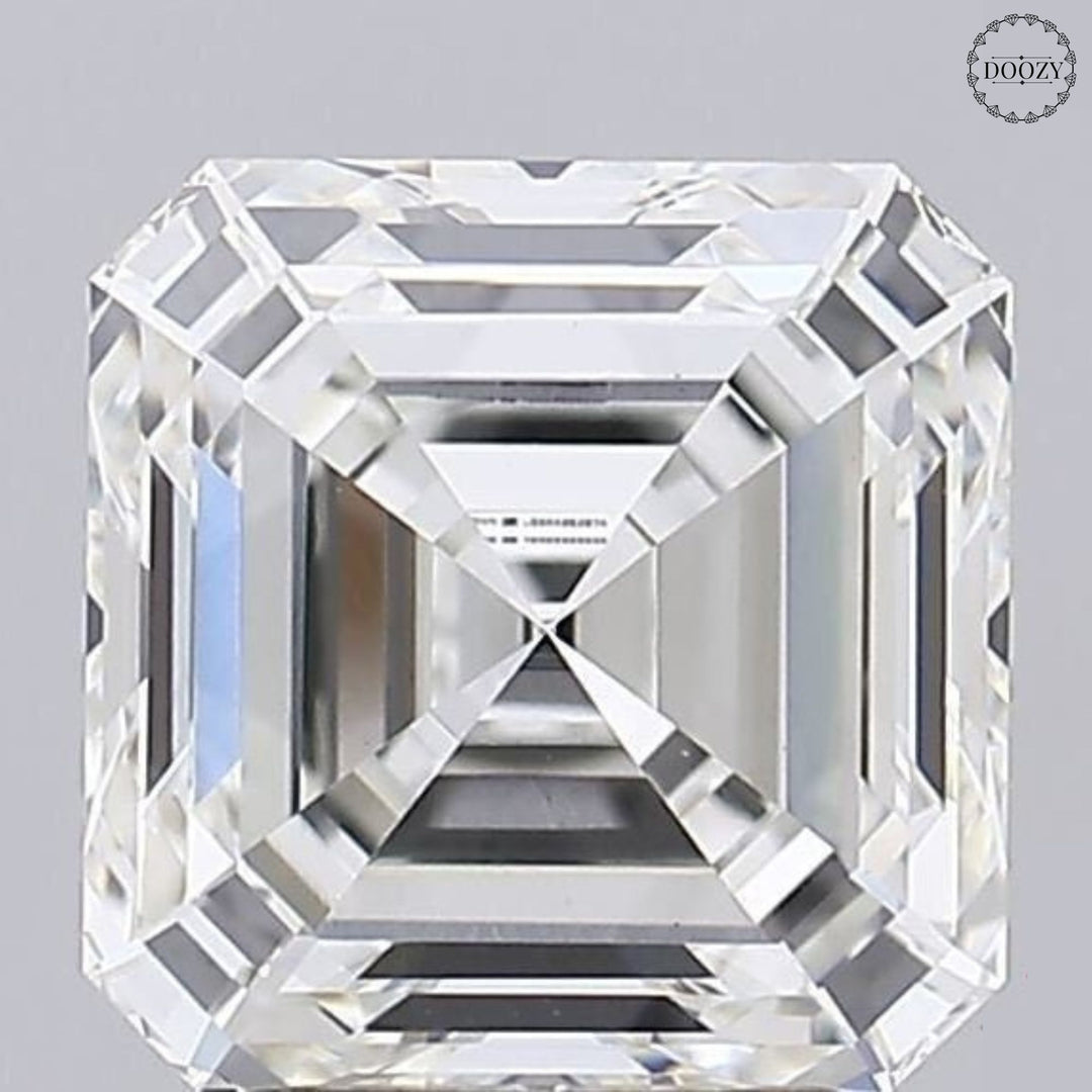 3.50CT Asscher Cut Lab-Grown Diamond