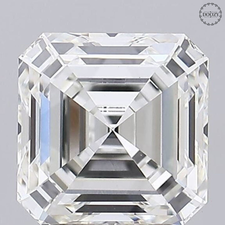3.50CT Asscher Cut Lab-Grown Diamond