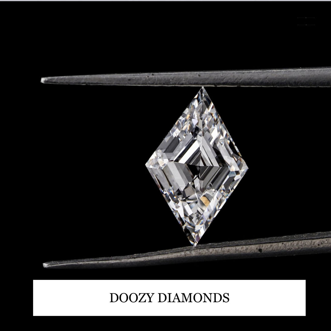 0.10CT Lozenge Cut Lab-Grown Diamond