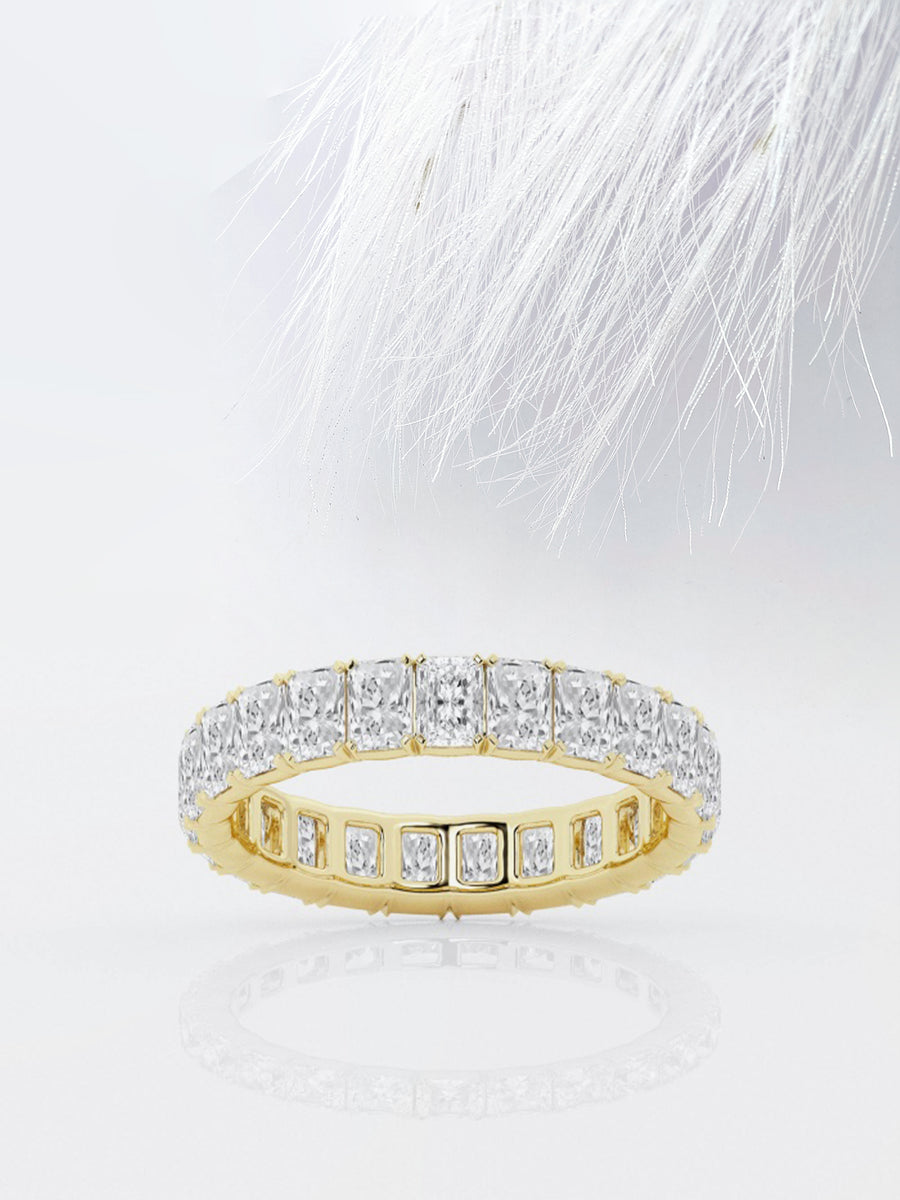 Radiant FG-VS2 Lab Grown Diamond Full Eternity Wedding Band