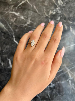 Marquise vintage engagement ring, Marquise classic engagement ring, Marquise modern engagement ring, Marquise three-stone engagement ring, Marquise side stone engagement ring,
