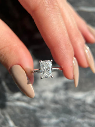 Radiant cut engagement ring, Radiant diamond engagement ring, Radiant solitaire engagement ring, Radiant halo engagement ring, Radiant pave engagement ring, 