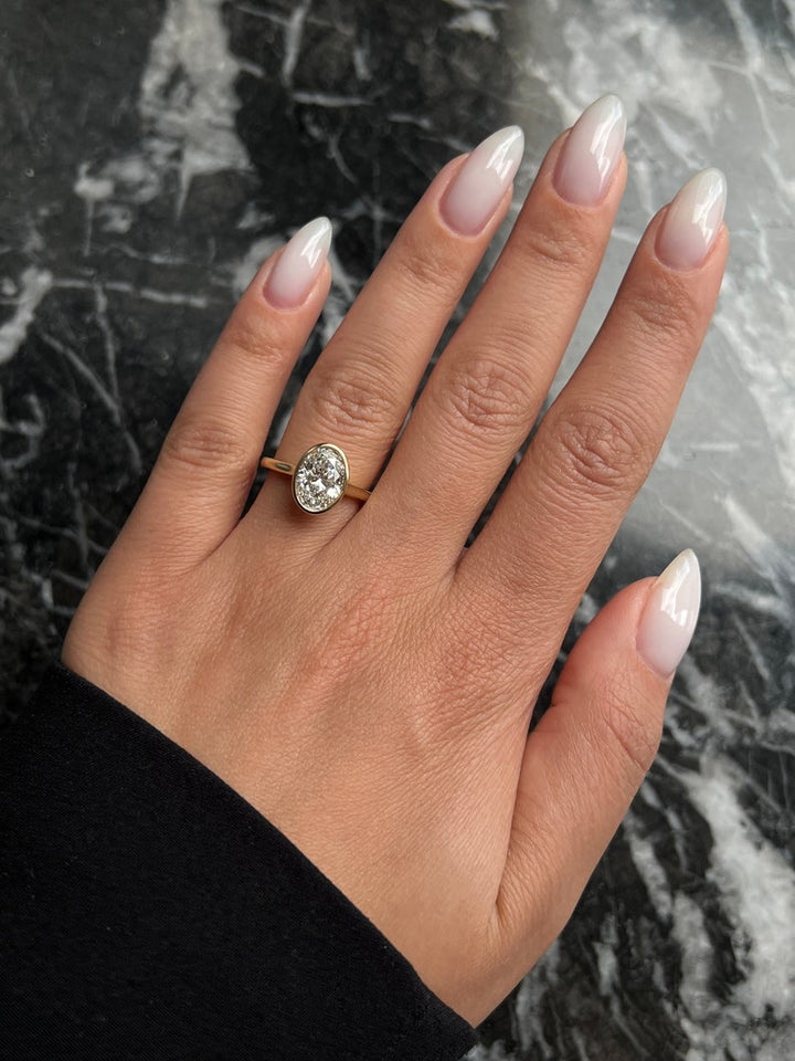 Oval exclusive engagement ring, Oval engraved engagement ring, Oval halo diamond engagement ring, Oval solitaire diamond engagement ring, Oval unique diamond engagement ring, Oval custom diamond engagement ring, Oval affordable diamond engagement ring, 
