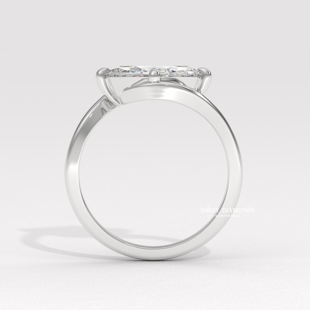 21. Sculptural Setting White Gold Ring
22. Hidden Detail Solitaire Ring
23. Handcrafted White Gold Diamond Ring