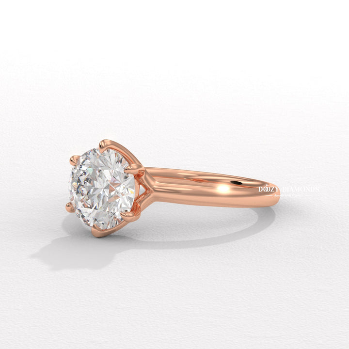 21. Sculptural Setting White Gold Ring
22. Hidden Detail Solitaire Ring
23. Handcrafted White Gold Diamond Ring