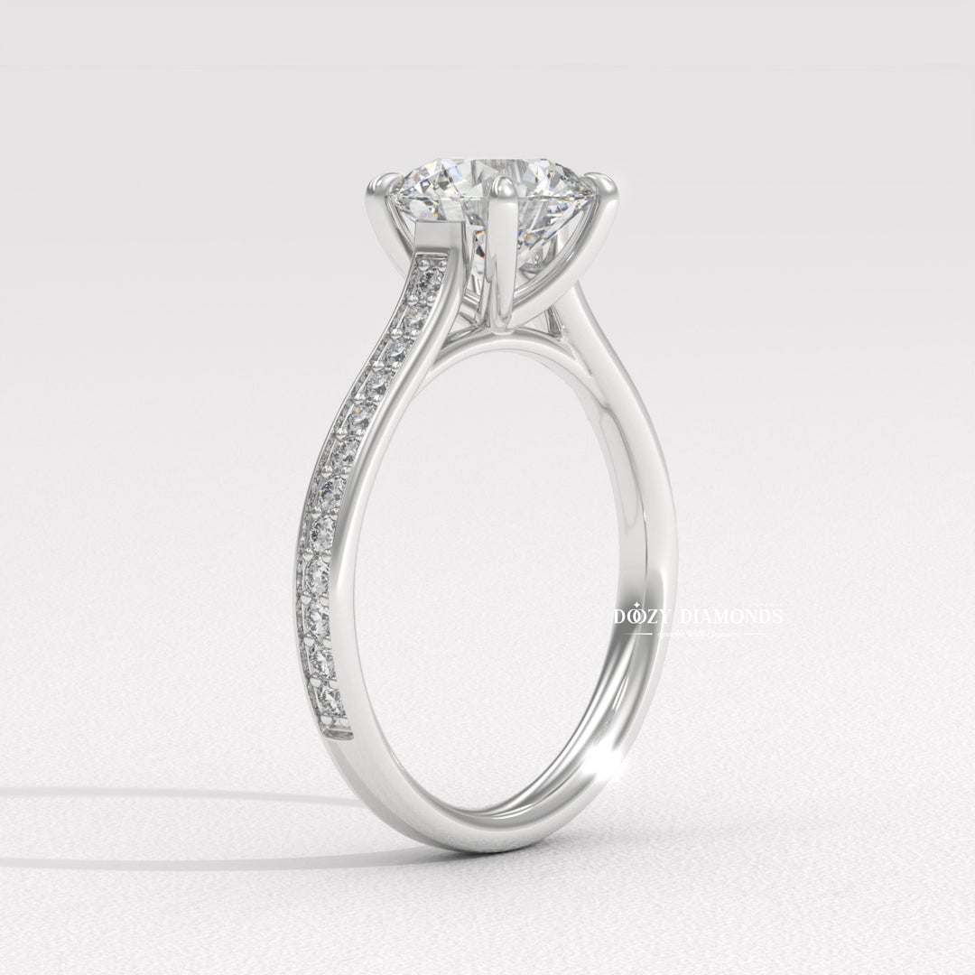 Sustainable Luxury Pave Ring
21. Eco-Conscious Yellow Gold Ring
22. Modern Classic Yellow Gold Pave