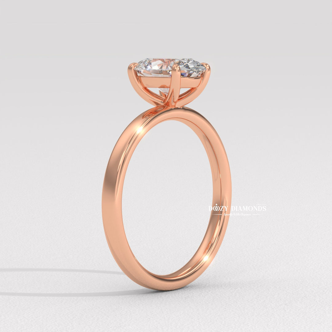 Modern Oval Solitaire Design 2026
20. Brilliant Cut Oval Solitaire Ring
21. IGI Certified CVD Oval Diamond
22. Premium Oval Bridal Jewelry 2026