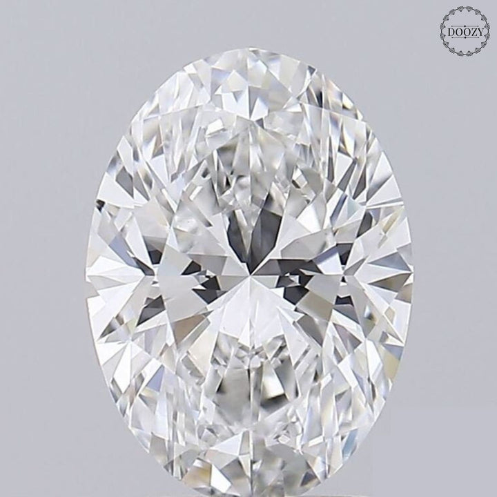2.1CT Oval Cut Lab-Grown Diamond