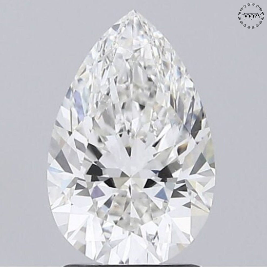 1.0CT Pear Cut Lab-Grown Diamond