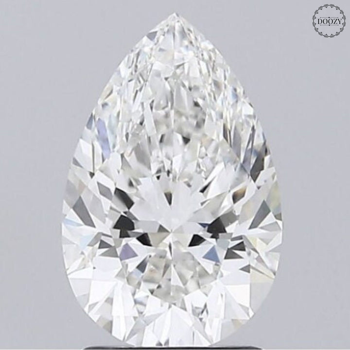 1.0CT Pear Cut Lab-Grown Diamond