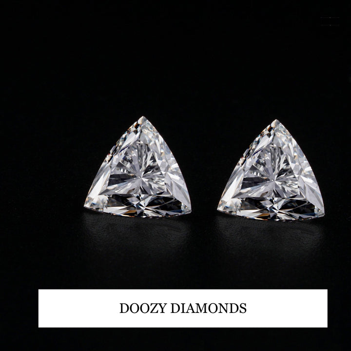 0.20CT Trillion Cut Lab-Grown Diamond Pair