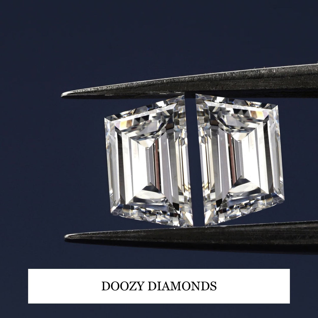 0.20CT Trapezoid Cut Lab-Grown Diamond Pair