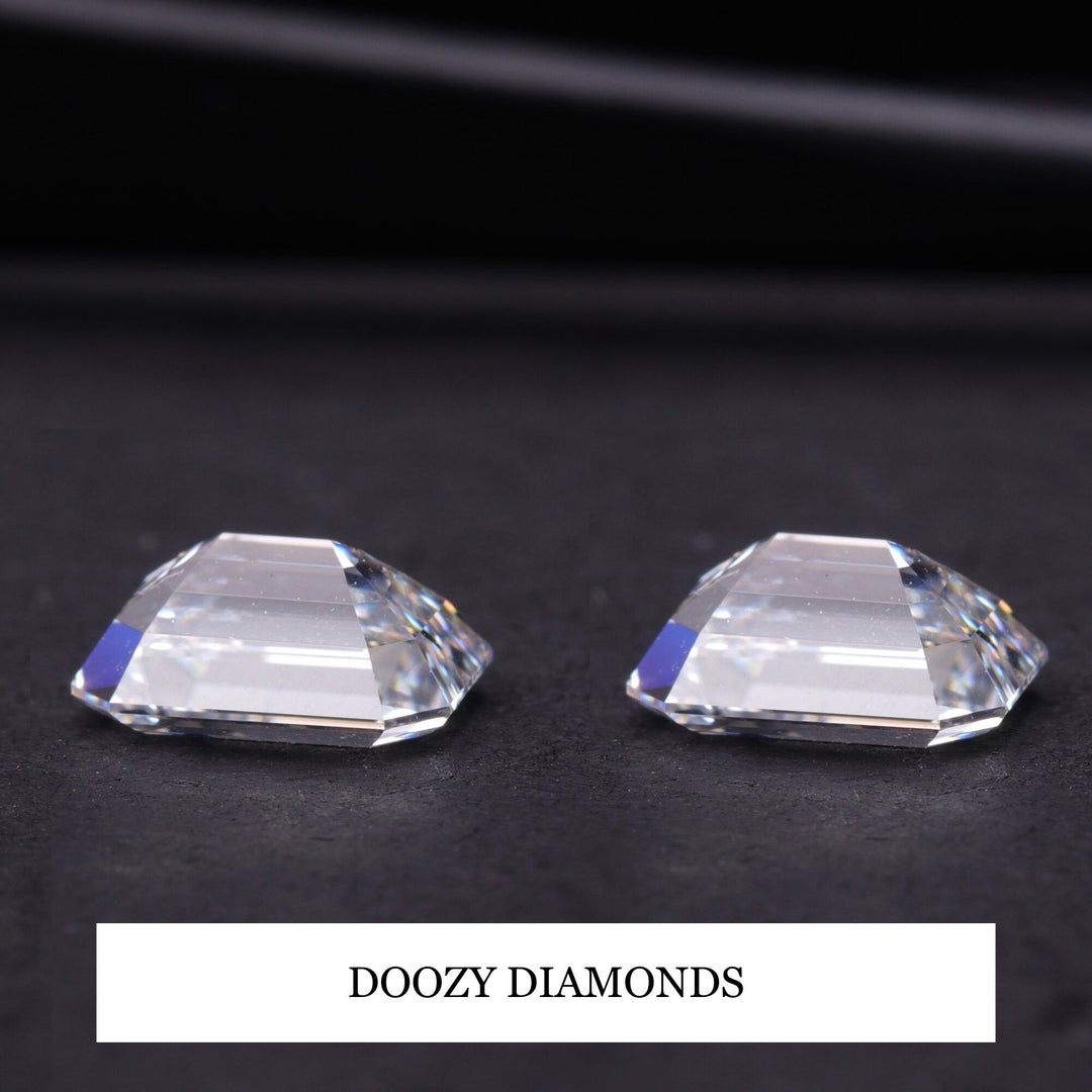 0.20CT Emerald Cut Lab-Grown Diamond Pair