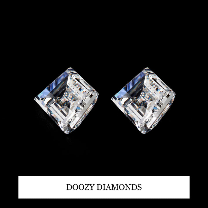 0.20CT Trapezoid Cut Lab-Grown Diamond Pair