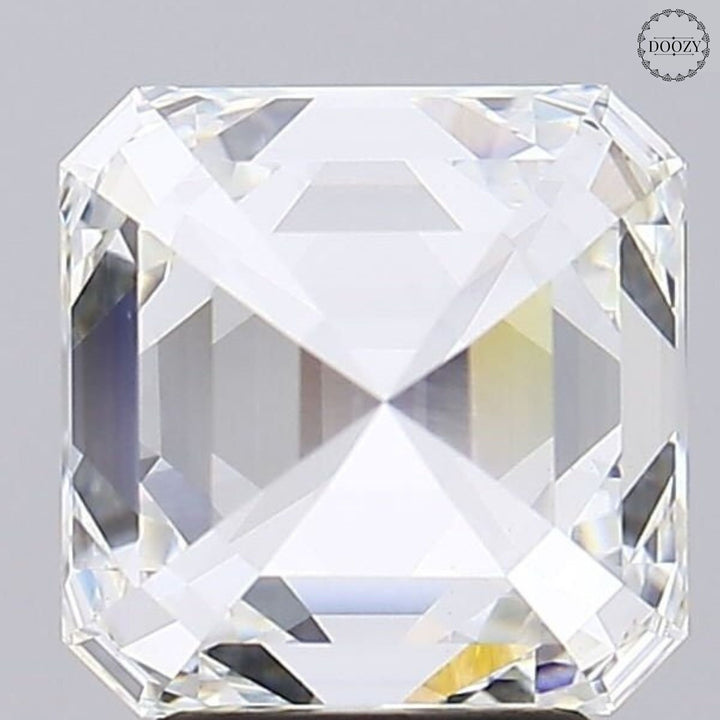 3.50CT Asscher Cut Lab-Grown Diamond