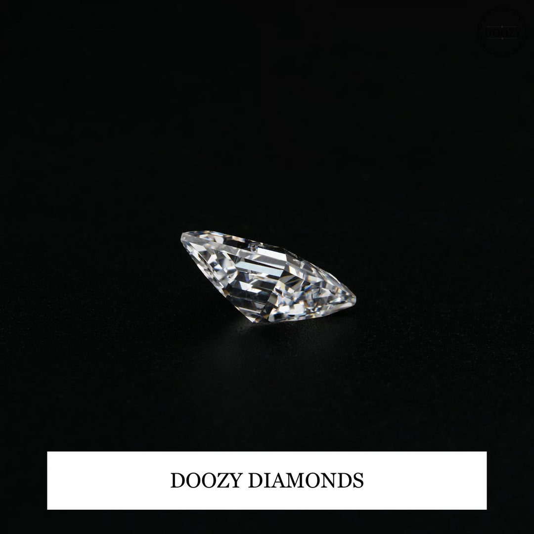 0.10CT Lozenge Cut Lab-Grown Diamond