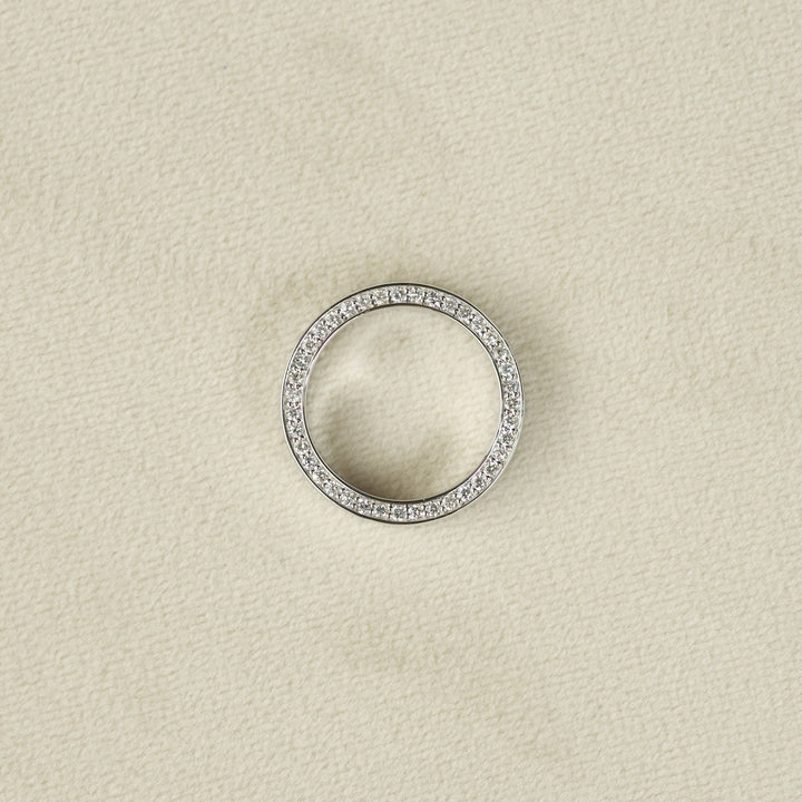 4mm Round Cut Moissanite Men's Wedding Band
