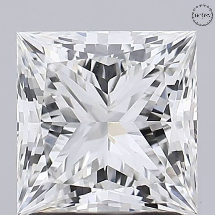 1.85CT Princess Cut Lab-Grown Diamond