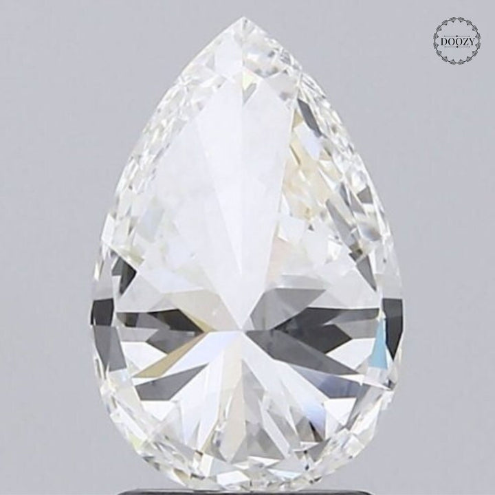 1.0CT Pear Cut Lab-Grown Diamond