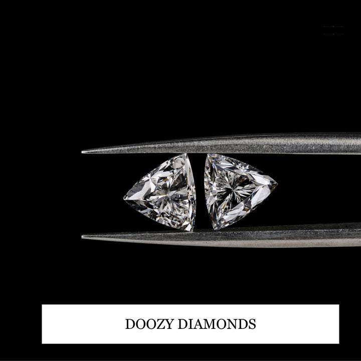 0.20CT Trillion Cut Lab-Grown Diamond Pair