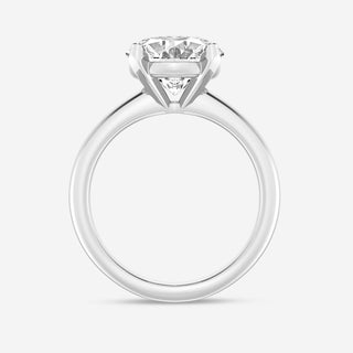 1.0CT Oval Cut Diamond Solitaire Moissanite Engagement Ring