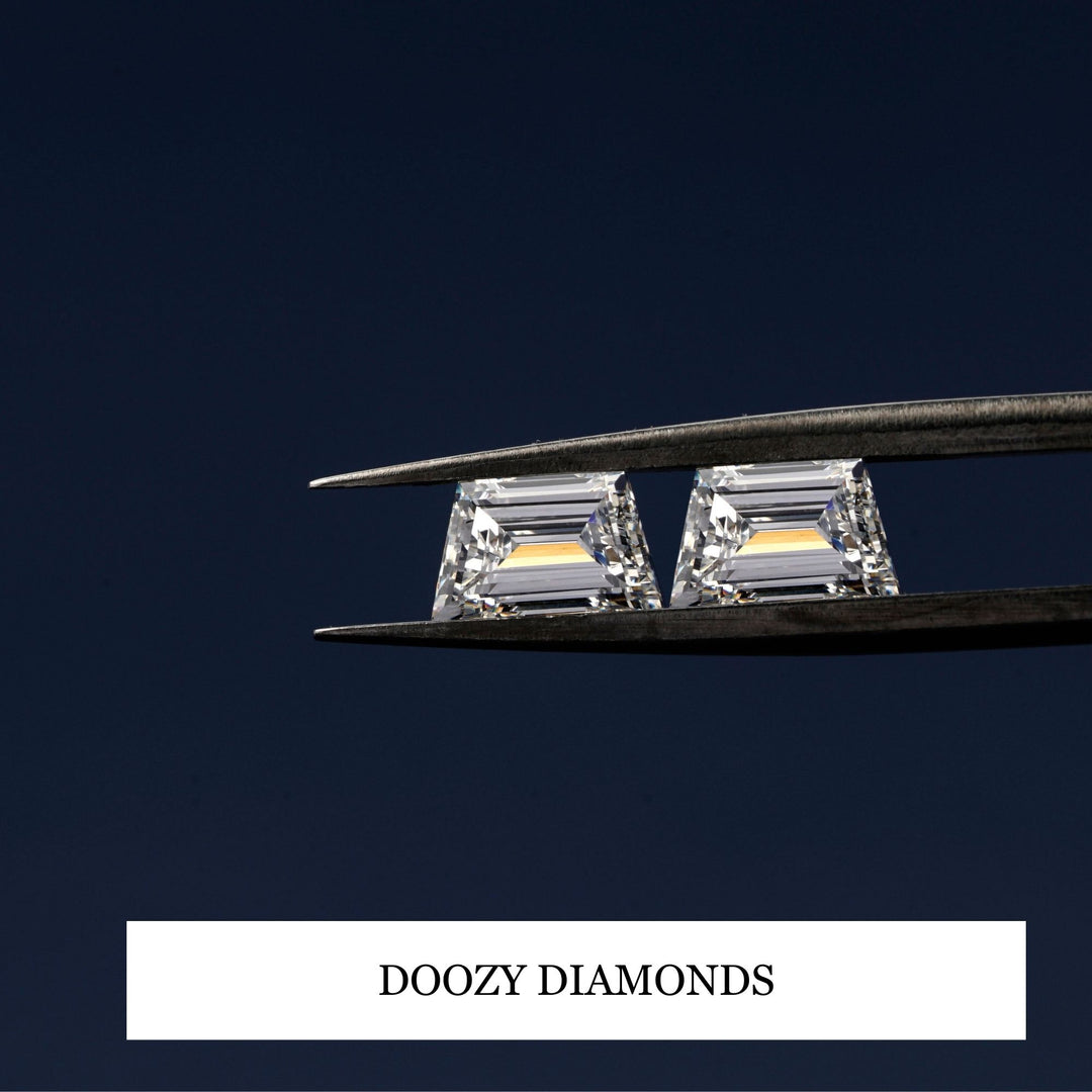 0.20CT Trapezoid Cut Lab-Grown Diamond Pair