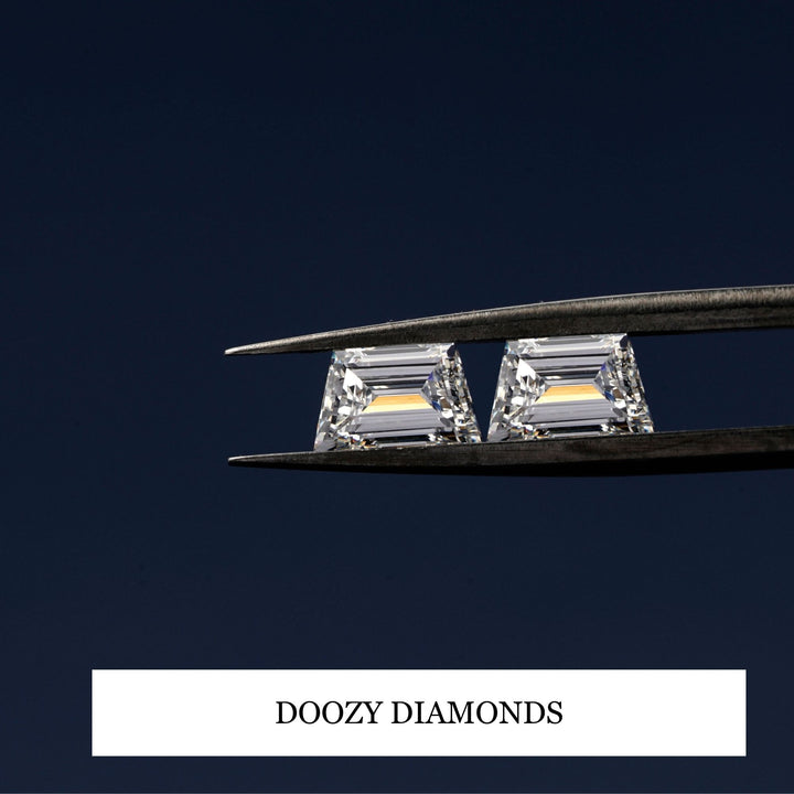 0.20CT Trapezoid Cut Lab-Grown Diamond Pair