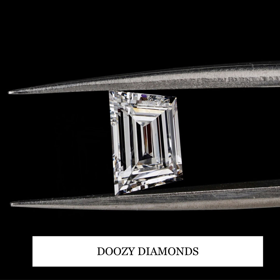 0.10CT Trapezoid Step Cut Lab-Grown Diamond
