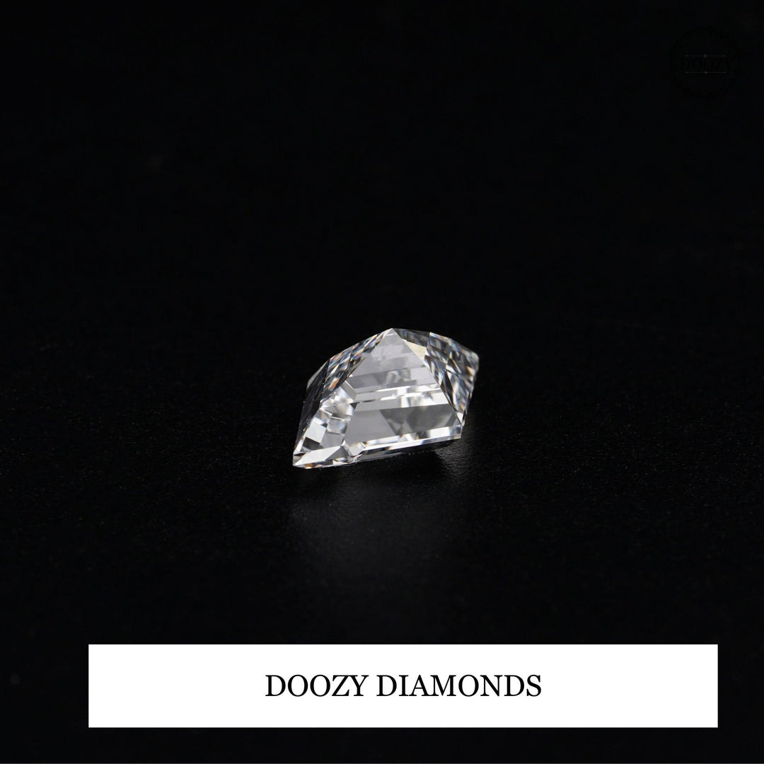 0.10CT Lozenge Cut Lab-Grown Diamond