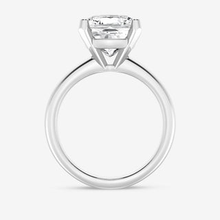 1.0CT Cushion Cut Moissanite Diamond Classic Solitaire Engagement Ring