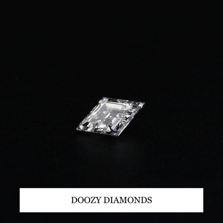 0.10CT Lozenge Cut Lab-Grown Diamond