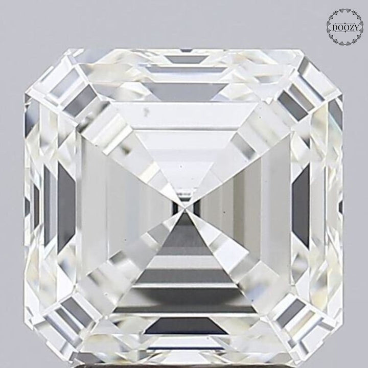 3.30CT Asscher Cut Lab-Grown Diamond
